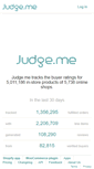 Mobile Screenshot of judge.me