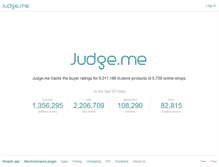 Tablet Screenshot of judge.me